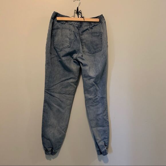 Lira - Light-wash Jean Joggersβββ - Picture 4 of 4